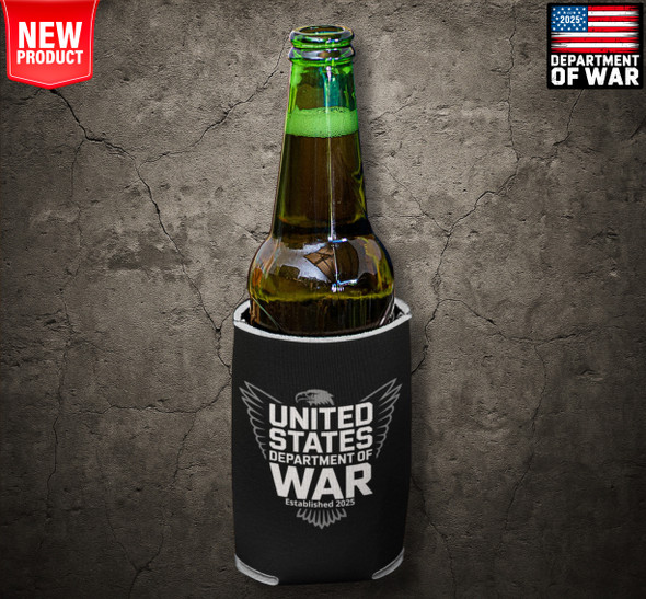 Department Of War Eagle Koozie