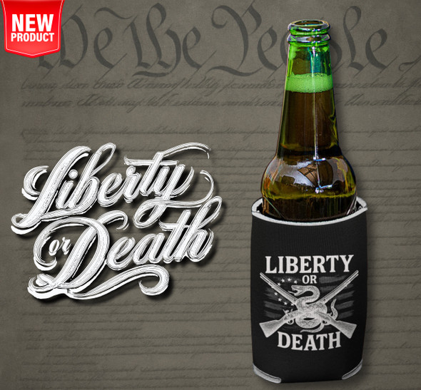 Gadsden LOD Koozie