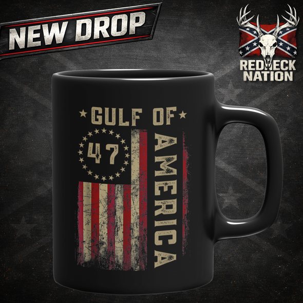 Redneck Nation Gulf Of America Commemorative Coffee Cup