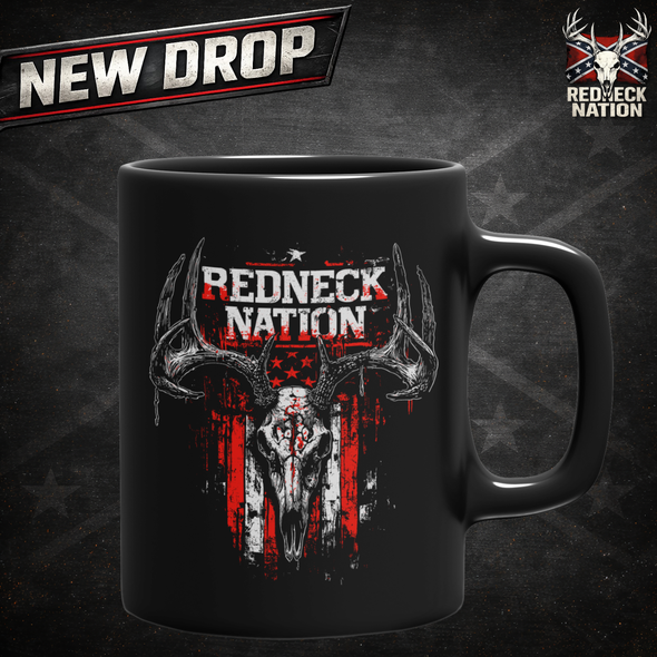 Redneck Nation Rack Rebellion Coffee Cup