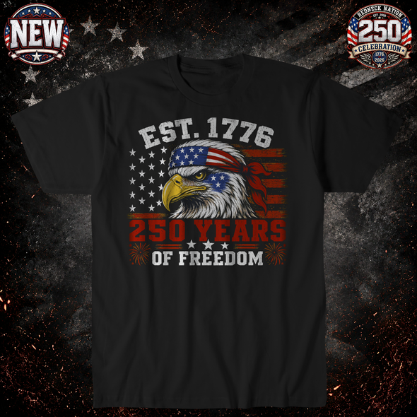 250 Years Of Freedom T- Shirt