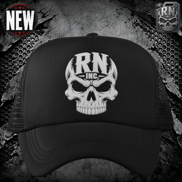 RN Inc Skull Trucker Hat