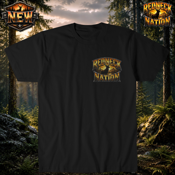 Redneck Nation Buck Ridge T- Shirt