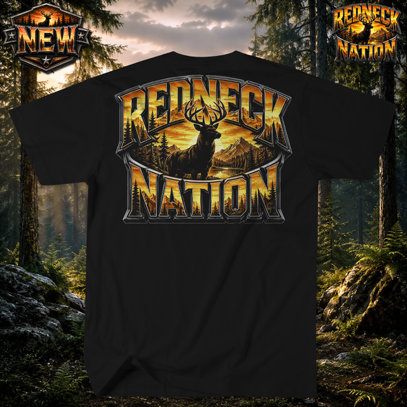 Redneck Nation Buck Ridge T- Shirt