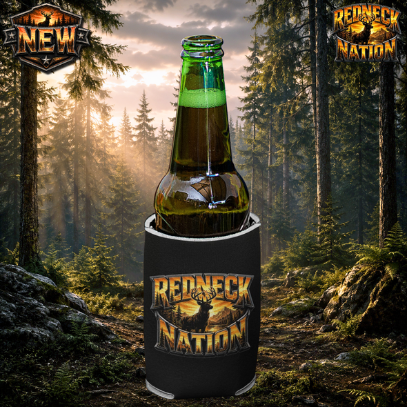 Redneck Nation Buck Ridge Can Cooler
