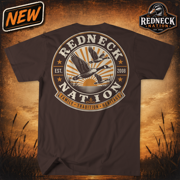 Redneck Nation Duck Hunt T- Shirt