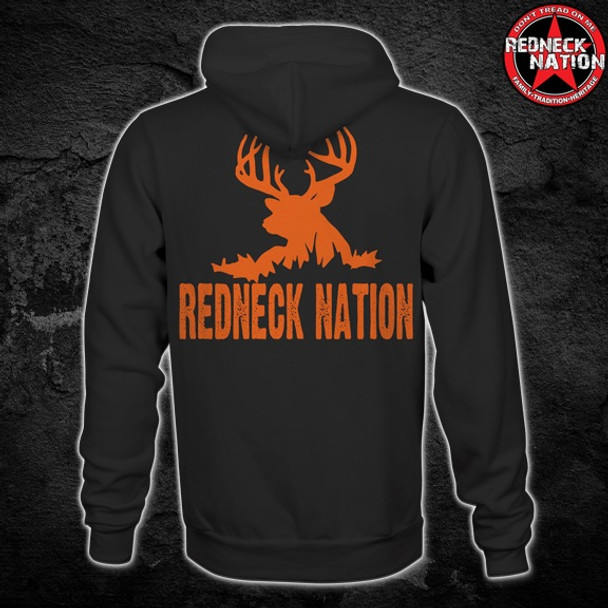 Redneck Nation Deer Silhouette Hoodie RNH-6