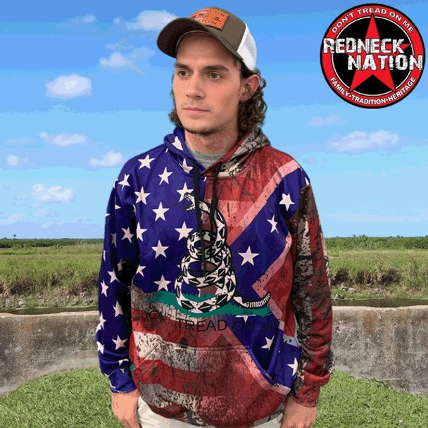 Redneck Nation© Trifecta Hoodie