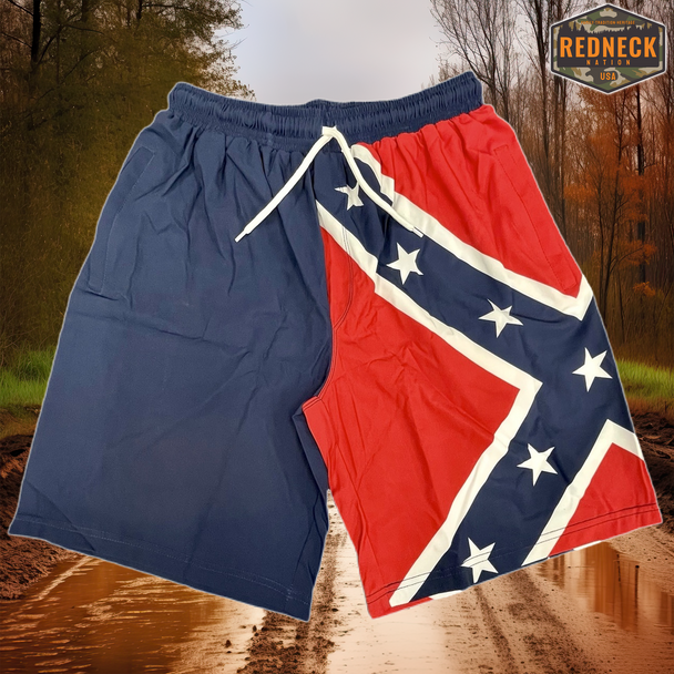 Confederate Flag Board Shorts