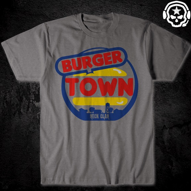 Burger Town  Gaming Clan Shirt