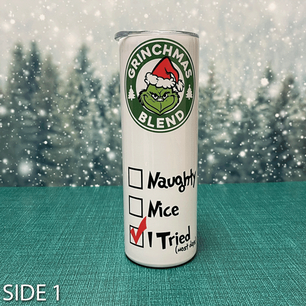 Merry F*cking Christmas Grinch Tumbler