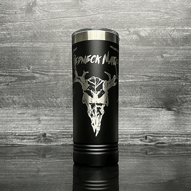 RN Buck Skull 22 oz Tumbler