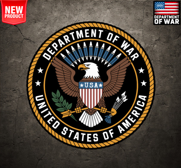 Department Of War Seal Sticker Department Of War Seal Sticker