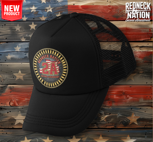 Redneck Nation® 2A Crest Trucker Hat