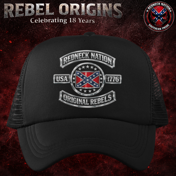 Rebel Origins Original Rebels Trucker Hat