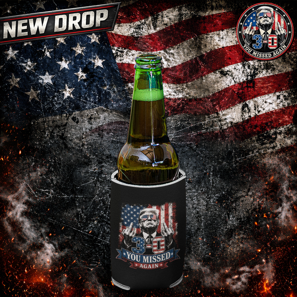 3-0 You Missed Again Can Cooler