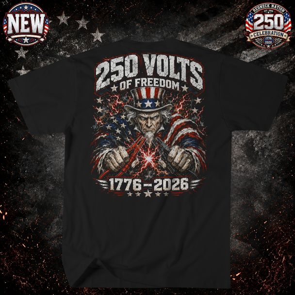 Volts Of Freedom T- Shirt