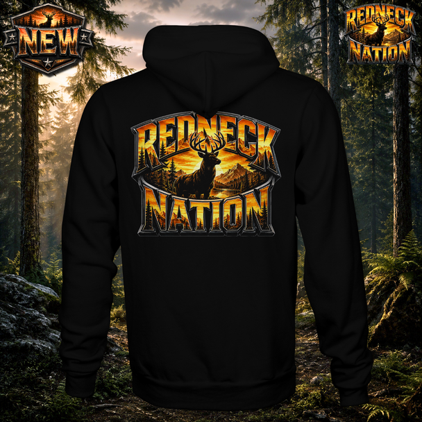 Redneck Nation Buck Ridge Hoodie