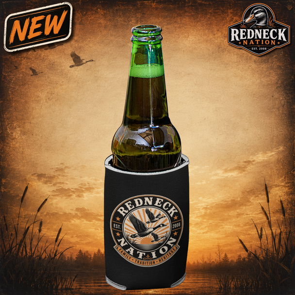Redneck Nation Duck Hunt Can Cooler