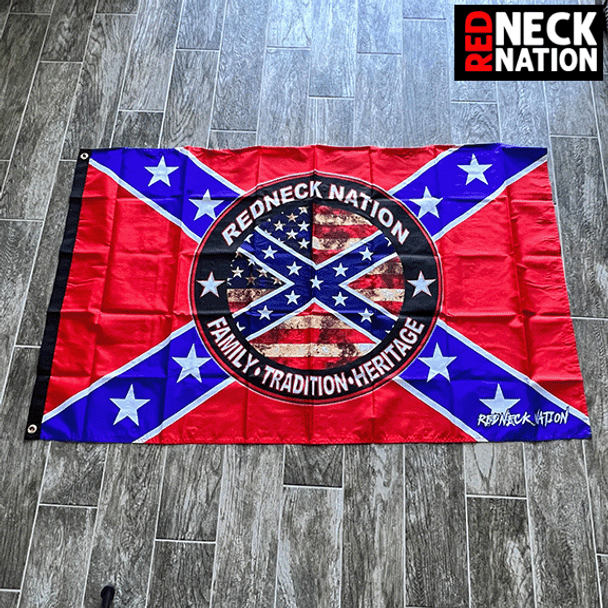 Redneck Nation Confederate Flag RNF-33