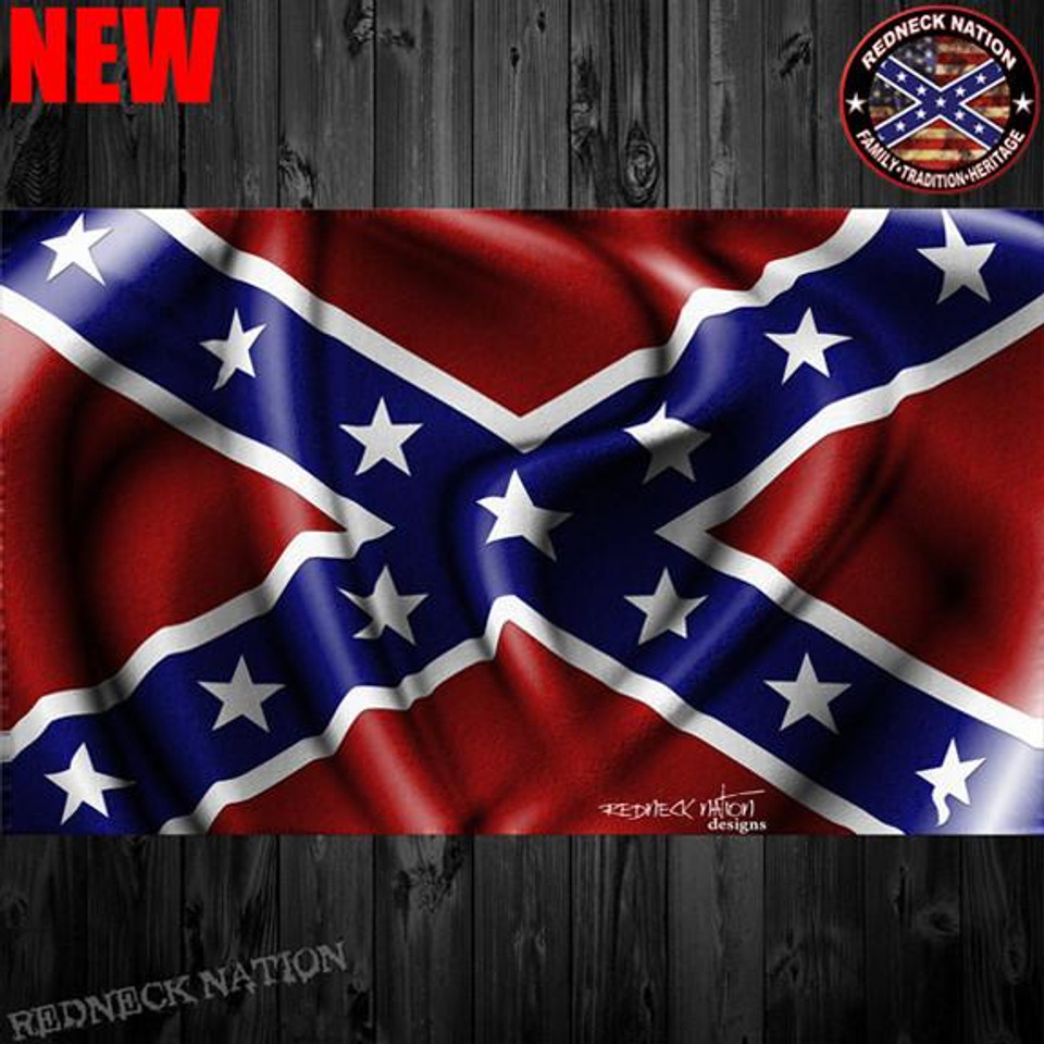 Confederate Punisher Skull Sticker - Redneck Nation