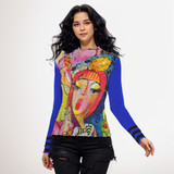 Cotton candy mesh top