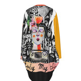 My Body My Choice Women's Casual Loose Long Sleeve Dress With Pockets My Body My Choice Women's Casual Loose Long Sleeve Dress With Pockets
