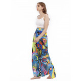 Lemon Sidewalk Palazzo Pants