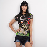 Dream it- Write it Short Sleeve Mesh Top