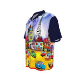 Micro Cars Men's Hawaiian Rayon Shirt