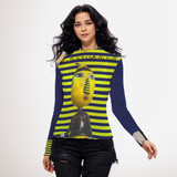 Limencello Mesh Long Sleeve Top