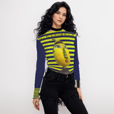 Limencello Mesh Long Sleeve Top