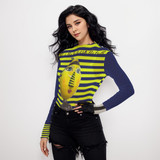 Limencello Mesh Long Sleeve Top