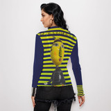 Limencello Mesh Long Sleeve Top