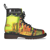 Rocky horror plaid unisex ankle Boots