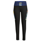 Dog walker high waist leggings with side pockets