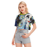Pentimenti crop top 100% cotton