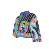 Dog goddess crop jacket 100% cotton