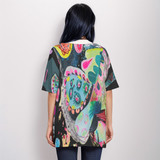 Glitter Puff 100% cotton short sleeve top