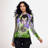 Cat cuddler long sleeve mesh top