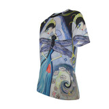 Dragonfly with girl O-Neck T-Shirt