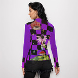 Shy Fairy long sleeve mesh top