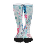Hibiscus Unisex Crew Socks