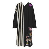 Cat circus 100% organic cotton long jacket with pockets