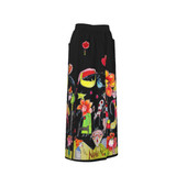 NY Garden 100% organic cotton maxi skirt