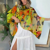 Summer in NY Crop Kimono