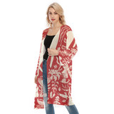 Red Rabbit's Garden long mesh jacket