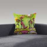 Chartreuse shoes pillow Chartreuse shoes pillow