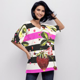 Strawberry bike 100% cotton top