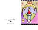 Baby of the house blank card
